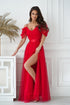 Robe longue model 196096 Bicotone